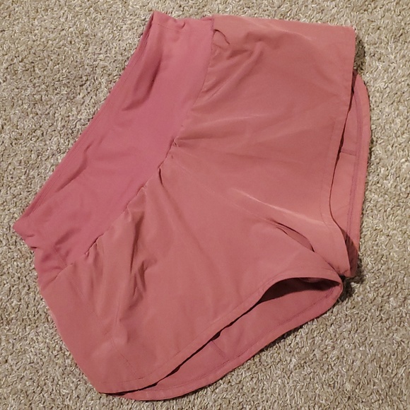 *2/$15* NWOT Rose Red High Waisted The Gym People Gym Shorts with Mesh Liner - Picture 6 of 9